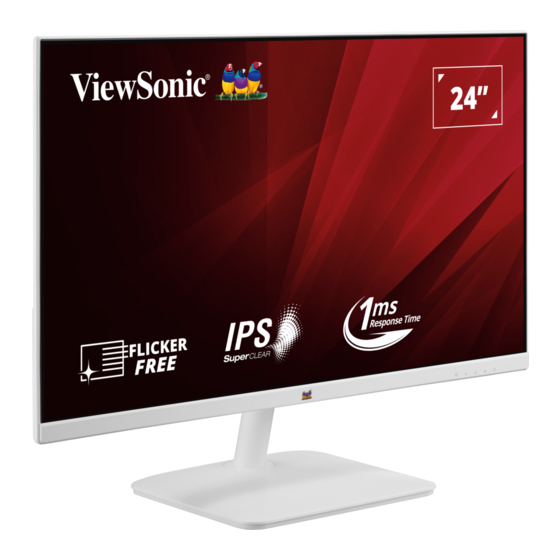 ViewSonic VA2432-H-W User Manual
