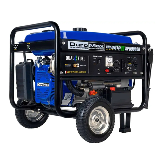 DuroStar DUAL FUEL XP5500EH User Manual