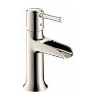 Hans Grohe Talis C 14127 1 Series Installation/User Instructions/Warranty