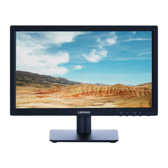 Lenovo d19-10 Manual