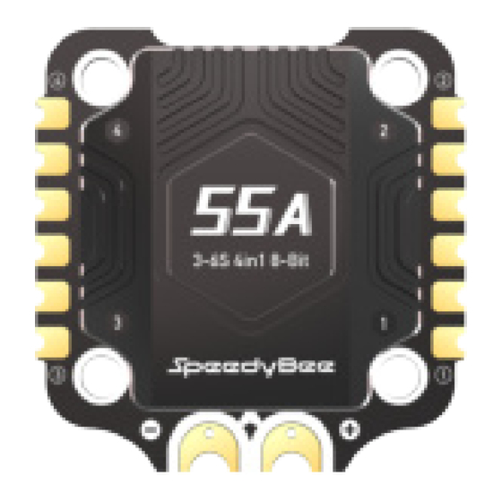 SpeedyBee F405 V4 BLS 55A 30x30 Stack User Manual
