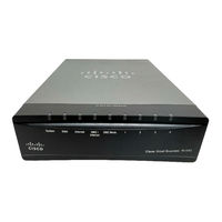 Cisco RV082 - Small Business VPN Router Administration Manual