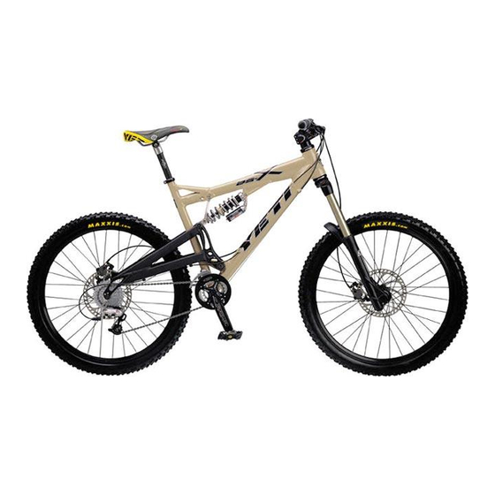 Yeti AS-X Owner's Manual