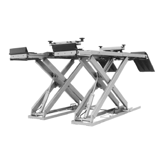 User Manuals: John Bean Spacesaver 9000 Series Lift