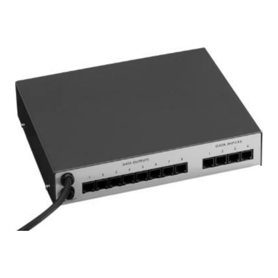 Videotec DCMX9828 Operating Instructions Manual
