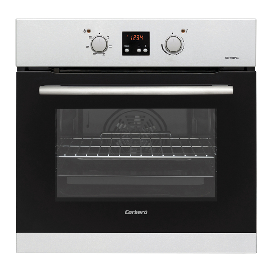 CORBERO CCH900PXG Operating And Installation Instruction