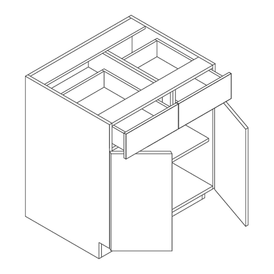 ROBERTO FIORE Cabinets To Go BC30 Assembly Instructions