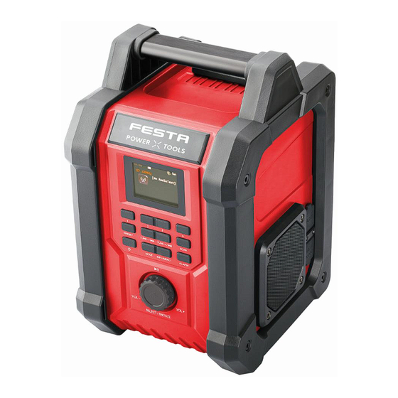 FESTA BGRD-20DAB-GHBK User Manual