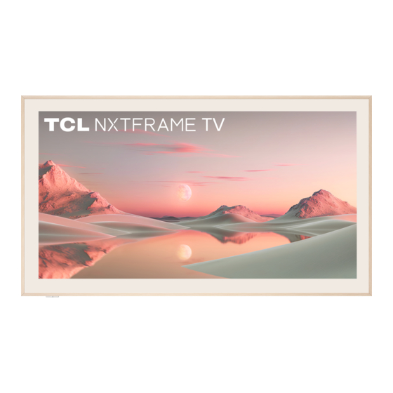 TCL 55A300W Manual
