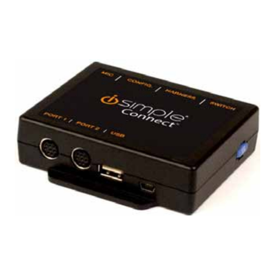 iSimple Connect GM Owner's Manual