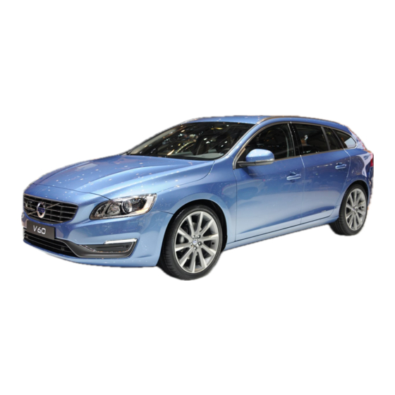 Volvo V60 PLUG-IN HYBRID Owner's Manual
