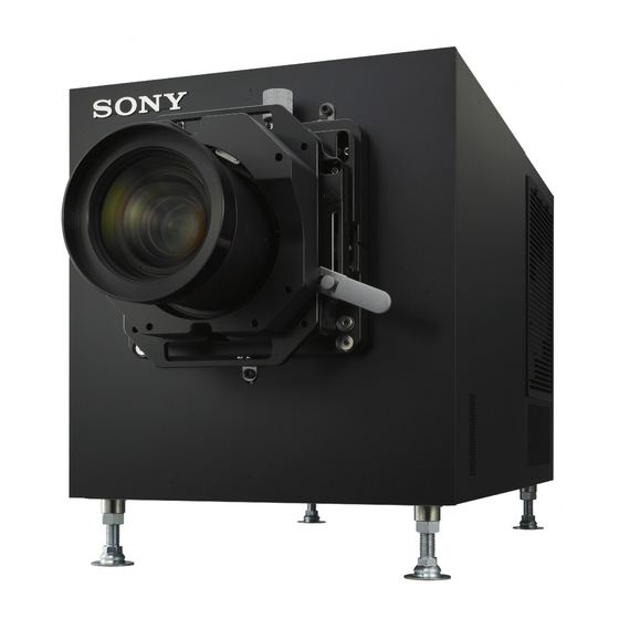 Sony SRX-R510P Manuals
