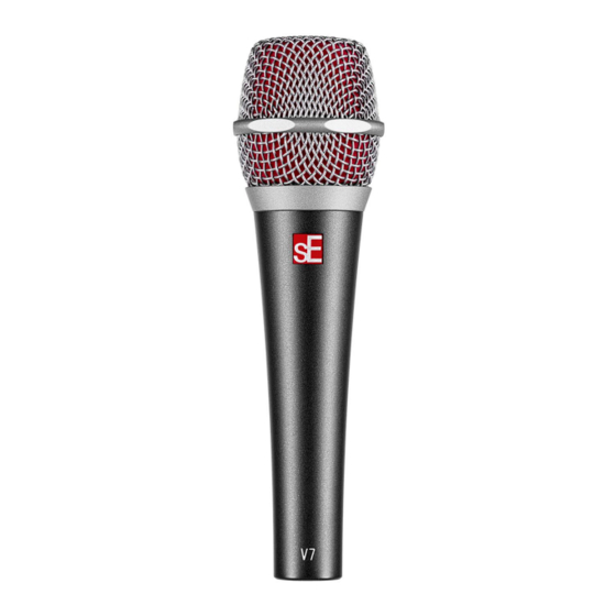 SE Electronics V7 User Manual