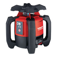 Hilti PR 30-HVS A12 Operating Instructions Manual