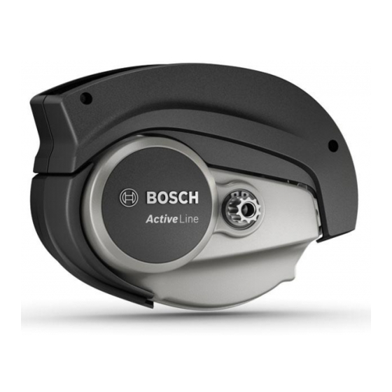 Bosch Active Plus Series Original Operating Instructions