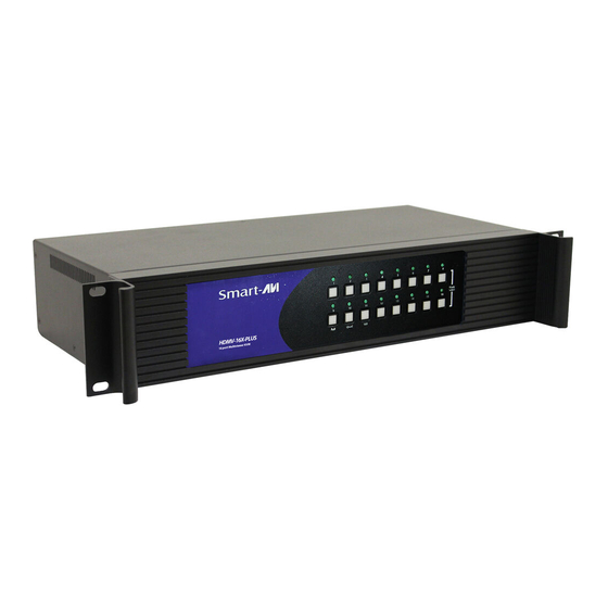 SMART-AVI SM-HDMV-16X-PLUS User Manual