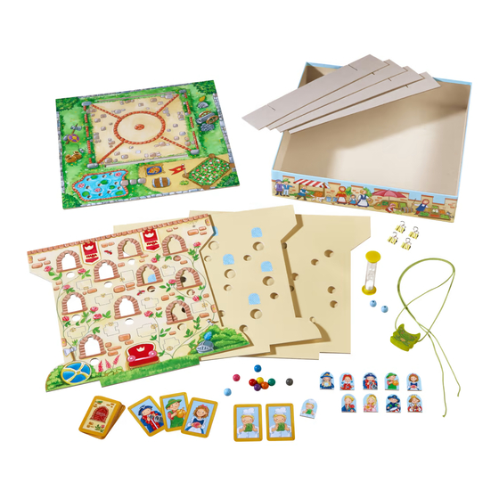 Haba Castle Climbing Frog Instructions Manual