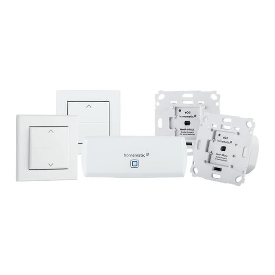 Homematic IP HmIP-SK15 Operating Manual