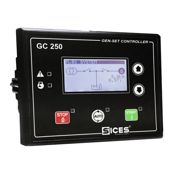 Sices GC250 Technical Manual
