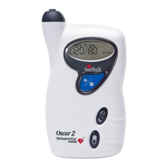 SunTech Oscar 2 Patient Instructions