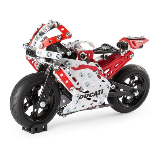 Meccano Ducati Desmosedici GP Instructions Manual