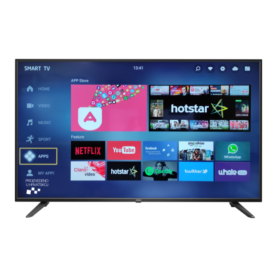 Vivax 50UHD123T2S2SM Instruction Manuals