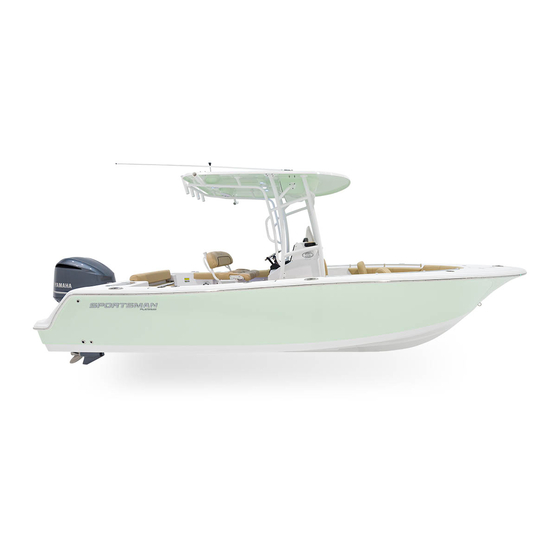 Sportsman OPEN 232 Owner's Manual And Quick Reference Manual