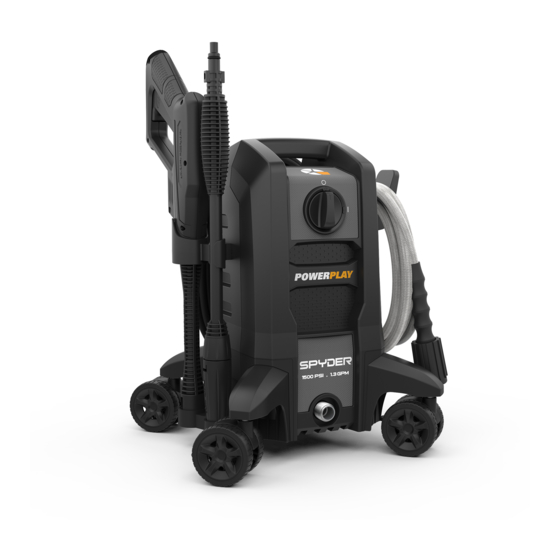 Powerplay SPYDER SPY1500R Assembly, Care And Use Instructions