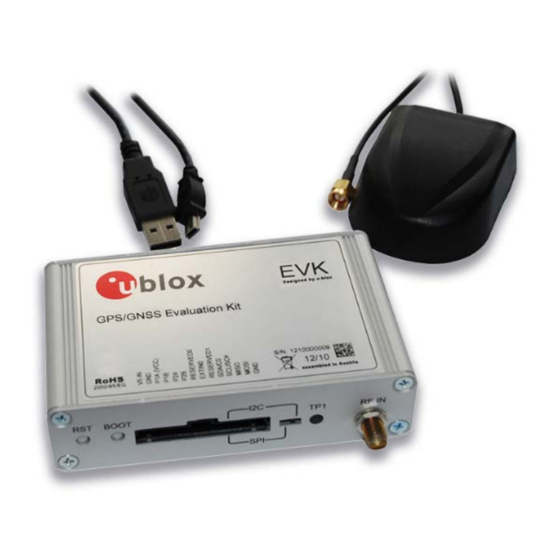 Ublox EVK-M8T-0-01 User Manual