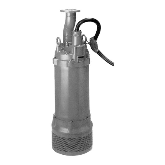 Tsurumi Pump KTD Series Starting And Operating Instruction