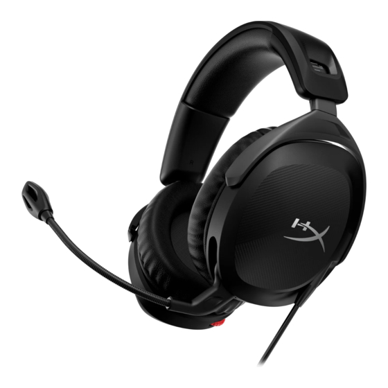 Hyper HyperX Cloud Stinger 2 Quick Start Manual
