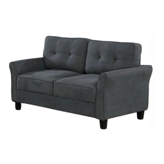 Furniture of America Alissa CM6213-LV Assembly Instructions Manual