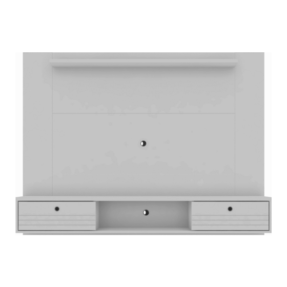 Manhattan Comfort Liberty 70.86 Floating Entertainment Center Quick Start Manual