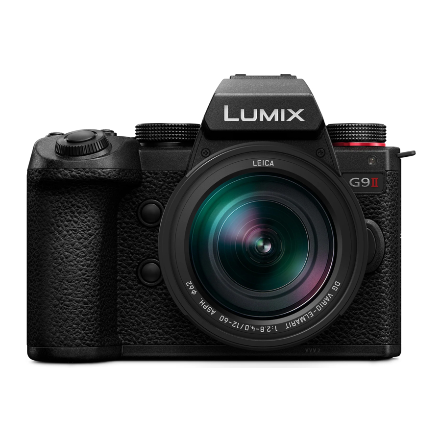 Panasonic LUMIX DC-G9M2 - Digital Camera Manual