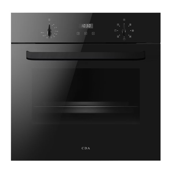 CDA SC223BL Instructions For Installation, Use And Maintenance Manual