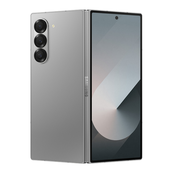 Samsung Galaxy Z Fold6 User Manual