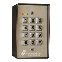 Alarm Controls Corporation KP-400 Operating Instructions Manual