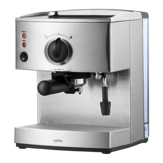 Exido Espresso/Cappucino 245-027 User Manual