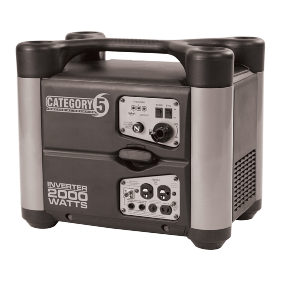 User Manuals: Category 5 73537i Inverter Generator