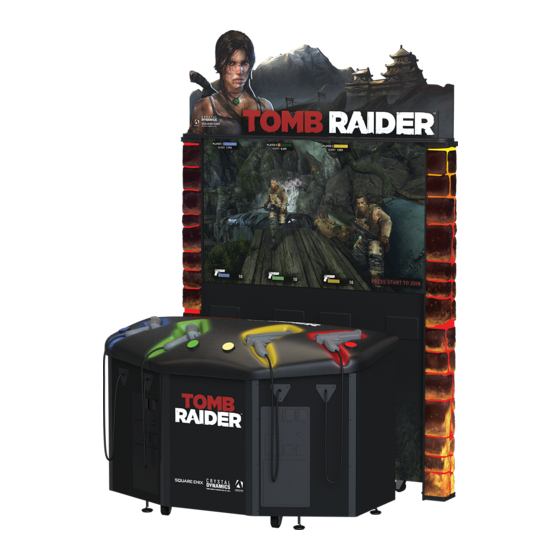 Adrenaline Tomb Raider 65" Operation & Service Manual