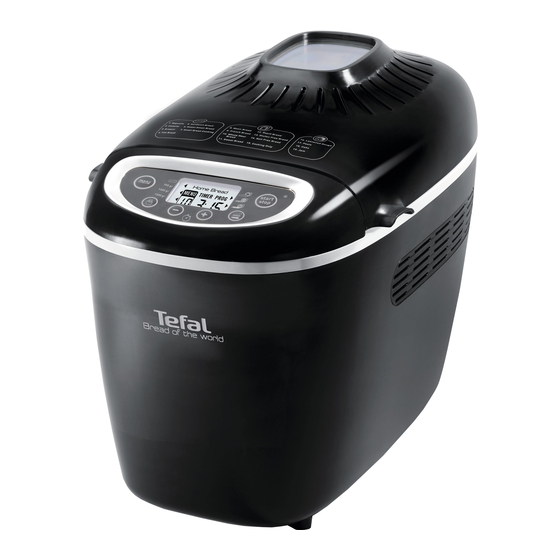 TEFAL Bread Of The World Manual