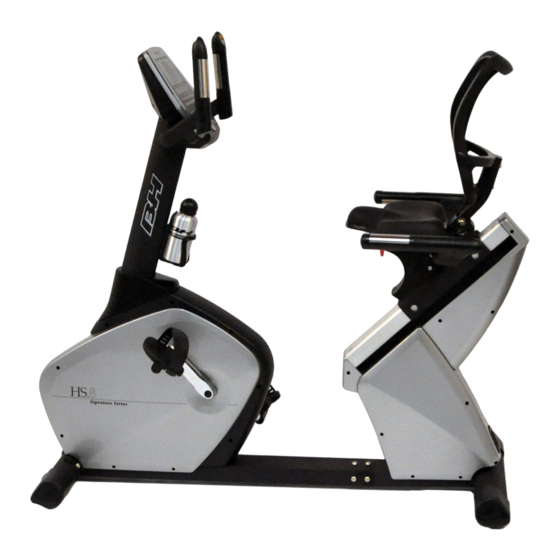 BH FITNESS HS8 Owner's Manual