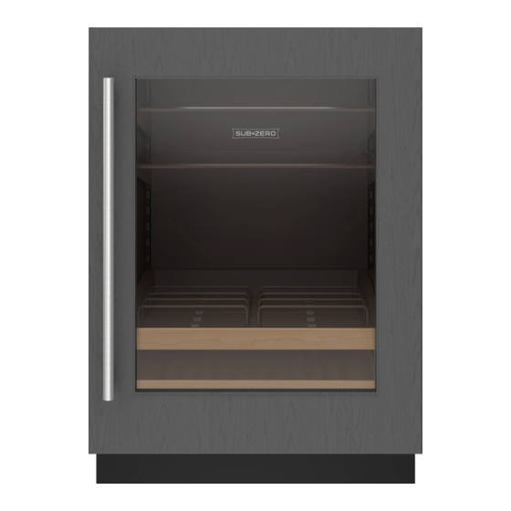 Sub-Zero DEU1550BG Design Manual