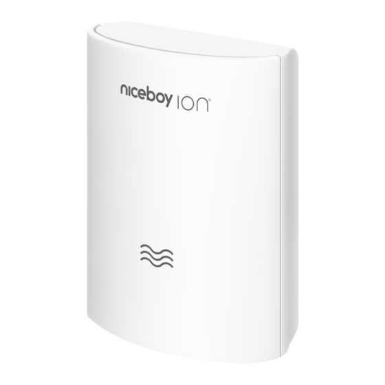 Niceboy ION ORBIS Vibration sensor User Manual
