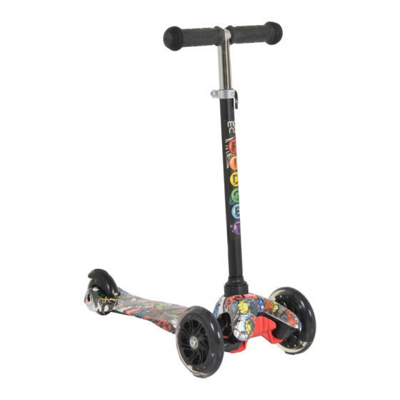 User Manuals: Moni FIDGET Kids Scooter