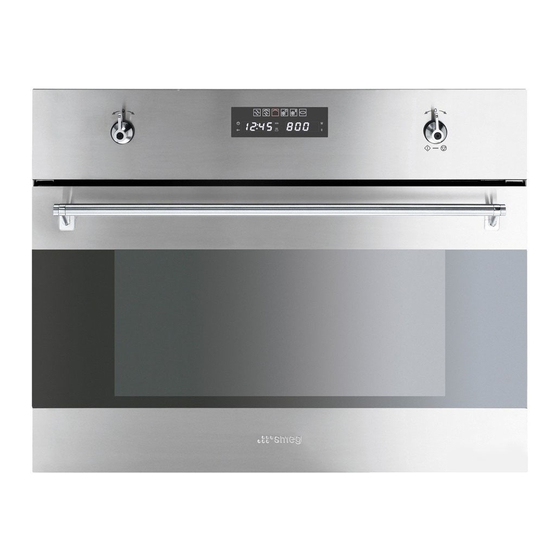 Smeg SC845MP Instructions For Use Manual