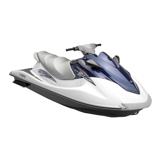Yamaha 2010 WaveRunner VX Deluxe Owner's Manual
