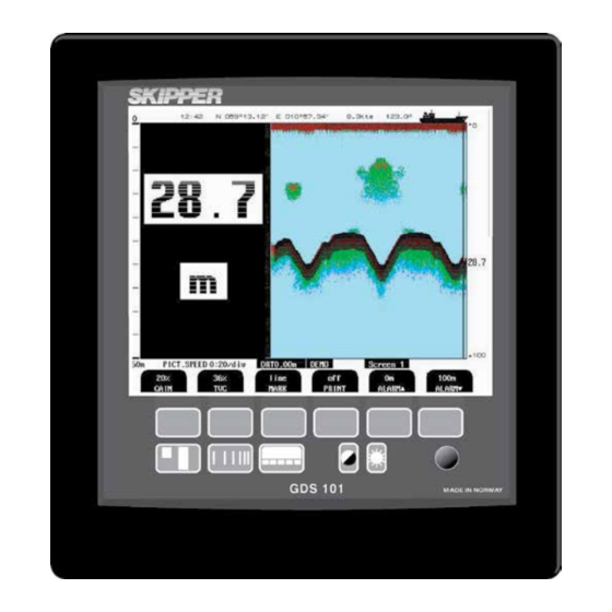 Skipper GDS101 Operation And Installation Manual