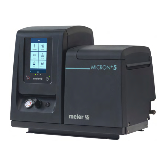Meler Micron + Piston Series Instruction Manual