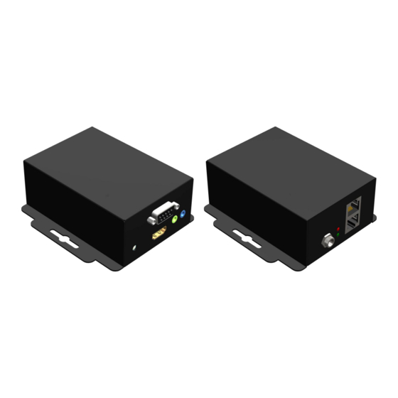 SIIG AV-GM02S3-S1 HDMI Extender Manuals